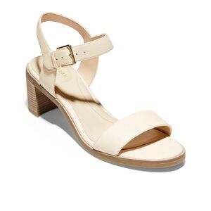 Cole Haan Annette sandal. Brazil Sand Nubuck